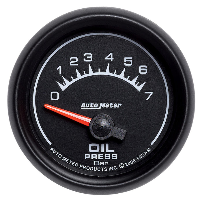 2-1/16 In. OIL PRESSURE 0-7 BAR ES