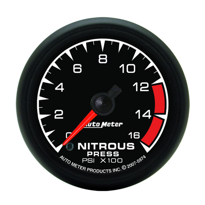 2-1/16 In. NITROUS PRESSURE 0-1600 PSI ES