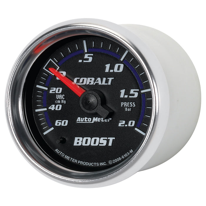 2-1/16 In. BOOST/VACUUM 60 CM/HG-2.0 BAR COBALT