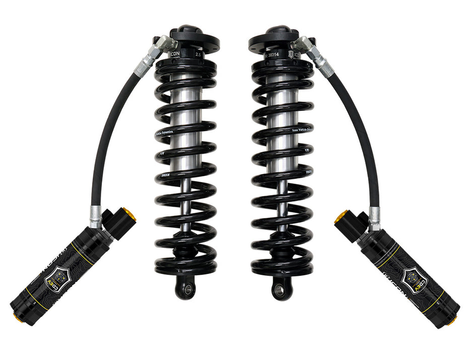 ICON 2017-2024 Ford F-250/F-350 Super Duty 4WD 4-5.5” Lift Front 2.5 V.S. Remote Reservoir CDEV Coilover Conversion Kit