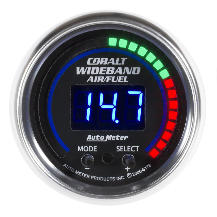 2-1/16 In. WIDEBAND PRO AIR/FUEL RATIO 6:1-20:1 AFR COBALT