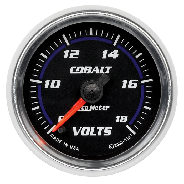 2-1/16 In. VOLTMETER 8-18V COBALT