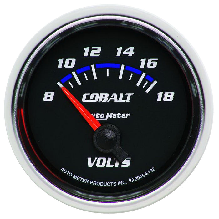 2-1/16 In. VOLTMETER 8-18V COBALT