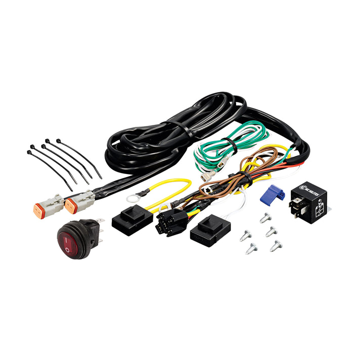 KC Hilites Wiring Harness With 40 Amp Relay And LED Rocker Switch