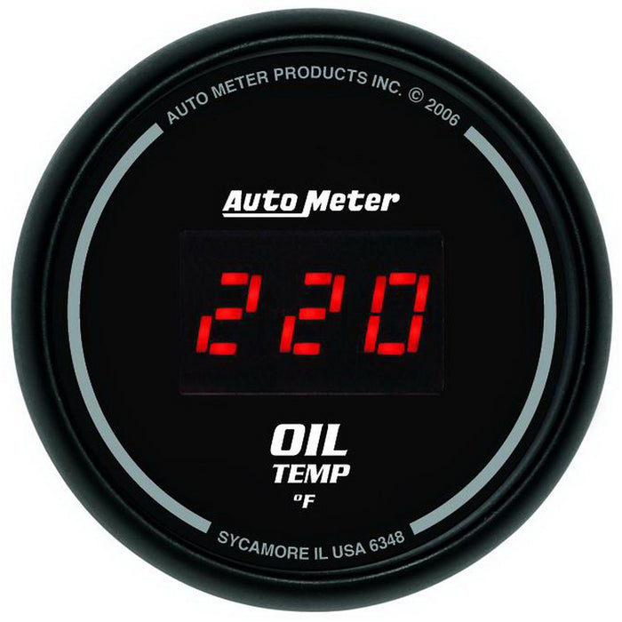 2-1/16 In. OIL TEMPERATURE 0-340 Fahrenheit SPORT-COMP DIGITAL