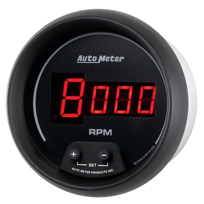 3-3/8 In. IN-DASH TACHOMETER 0-10000 RPM SPORT-COMP DIGITAL