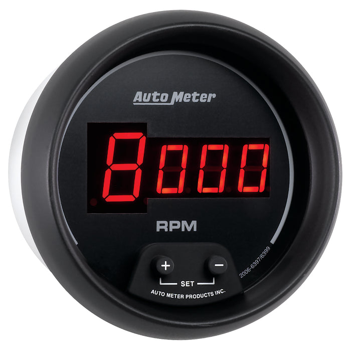 3-3/8 In. IN-DASH TACHOMETER 0-10000 RPM SPORT-COMP DIGITAL