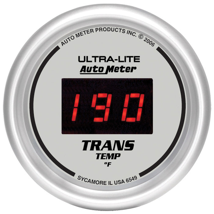 2-1/16 In. TRANSMISSION TEMPERATURE 0-340 Fahrenheit ULTRA-LITE DIGITAL