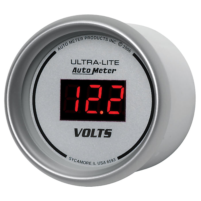 2-1/16 In. VOLTMETER 8-18V ULTRA-LITE DIGITAL