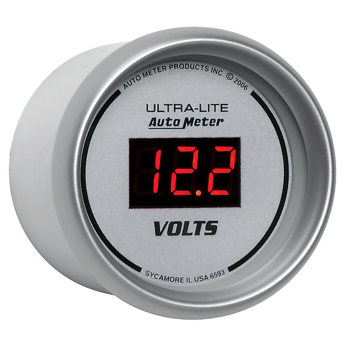 2-1/16 In. VOLTMETER 8-18V ULTRA-LITE DIGITAL