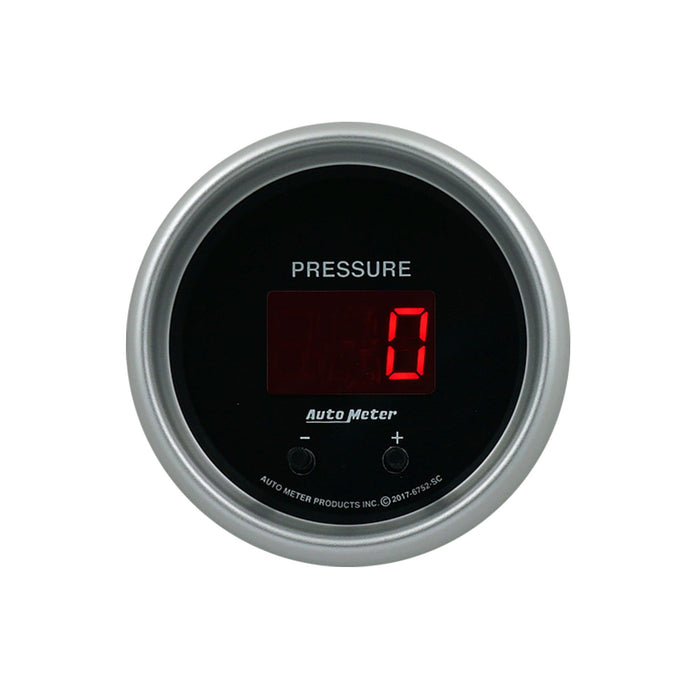 GAUGE  PRESSURE  2 1/16"  TWO CHANNEL  SELECTABLE  SPORT-COMP ELITE DIGITAL