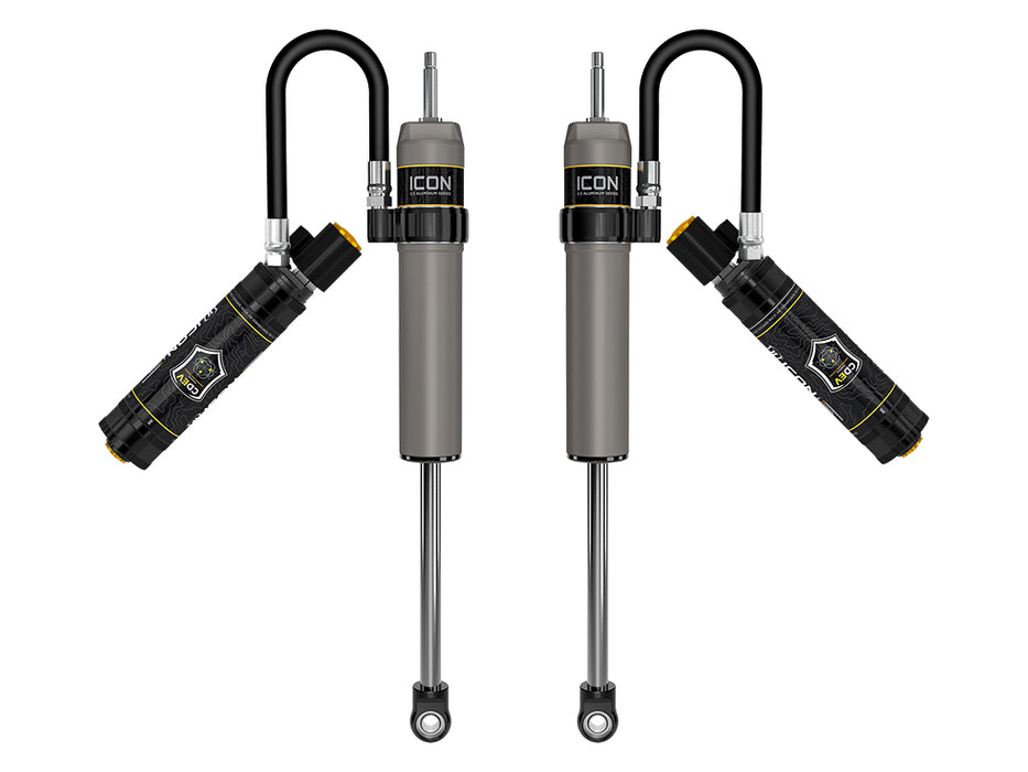 ICON 2017-2022 Ford F-250/F-350 Super Duty 4WD 4.5” Lift Front 2.5 VS Remote Reservoir Shocks W/CDEV Pair