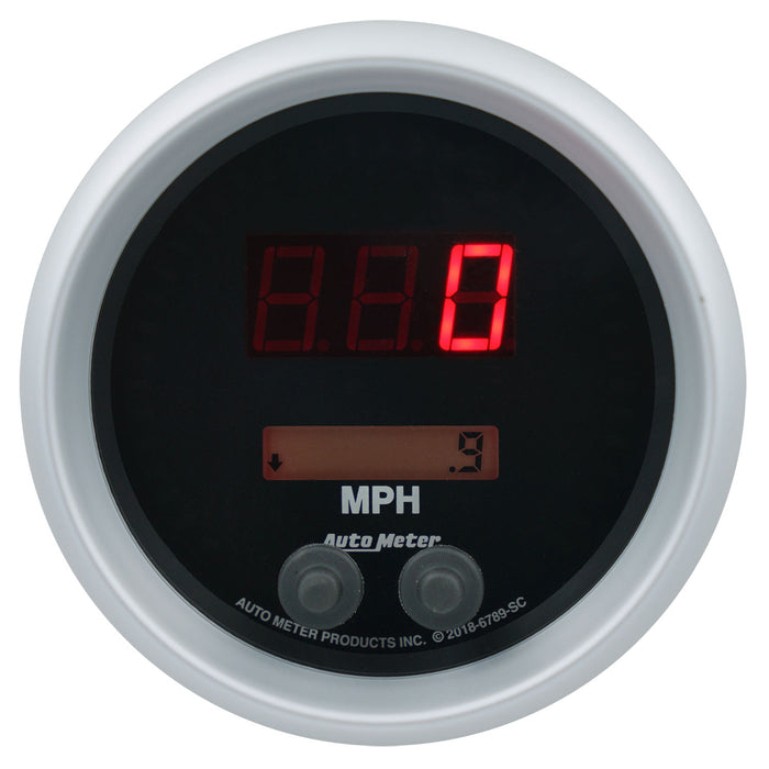 GAUGE  SPEEDO  3 3/8"  260MPH / 260KMH  ELEC PROGRAM  SPORT-COMP ELITE DIGITAL