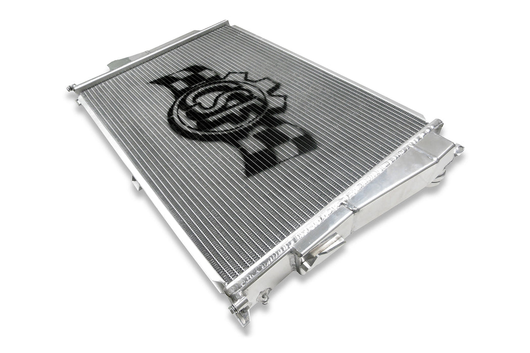 E46 Rear Mount Radiator BMW E46 M3 Triple Pass High-Performance All-Aluminum Radiator — Holy ...