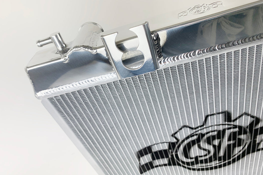 E30 Rear Mount Radiator BMW E30 M3 High-Performance All-Aluminum Radiator — Holy Horsepower