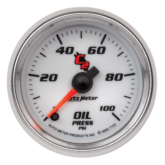 2-1/16 In. OIL PRESSURE 0-100 PSI C2