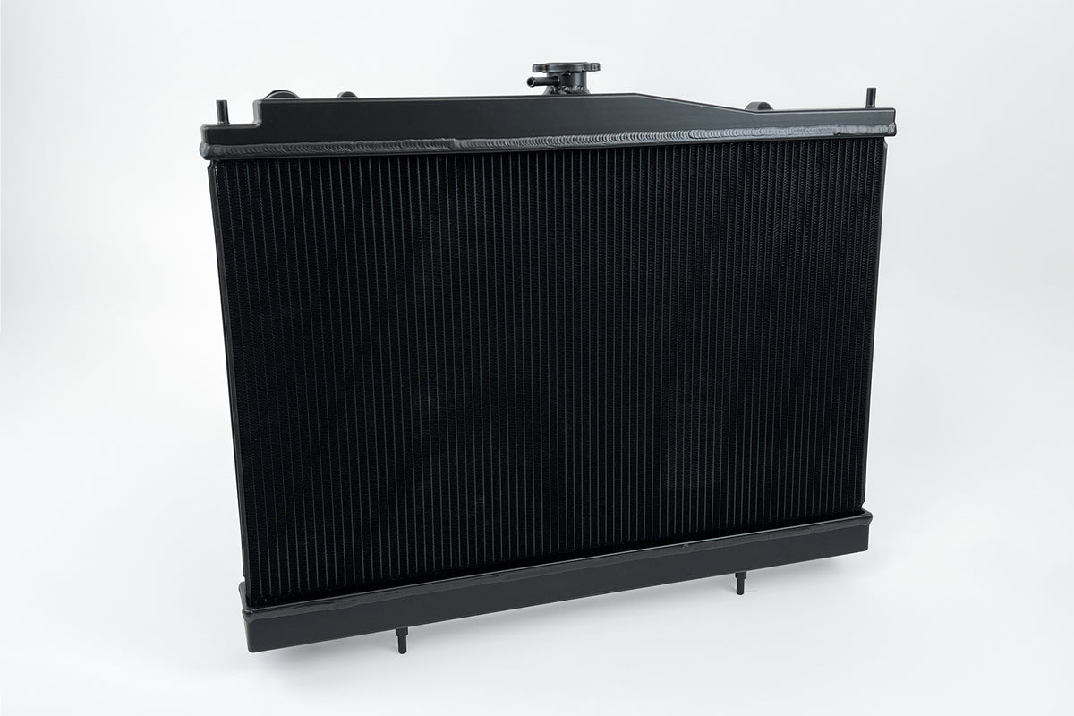R33 Skyline GT-R/GTS & R34 GT-T Full Billet Aluminum Radiator - Black ...