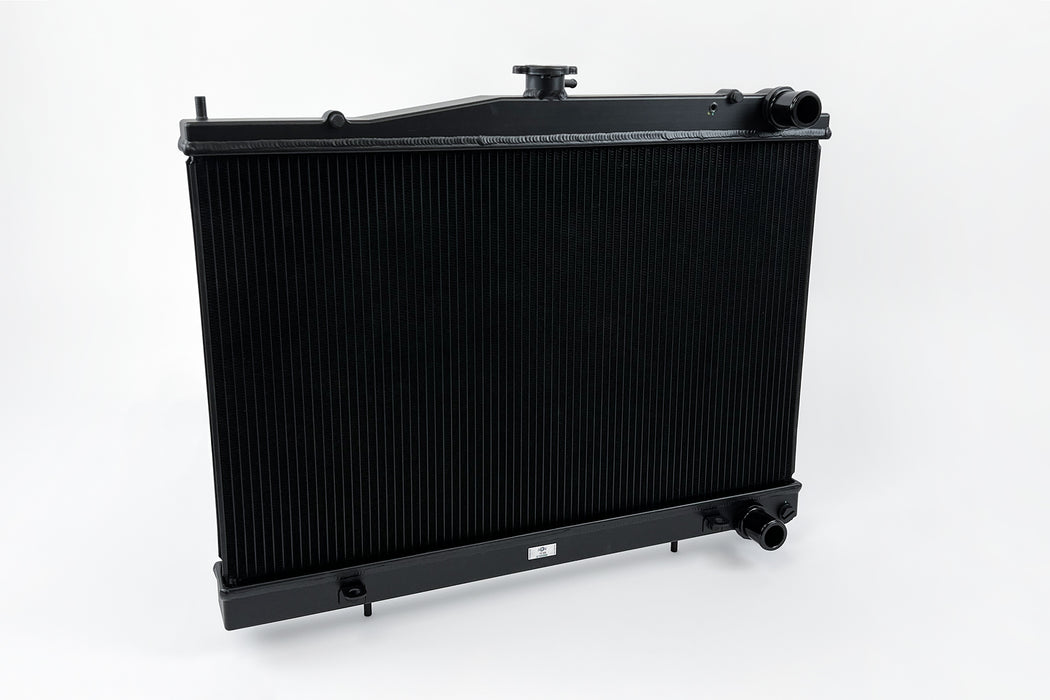 R33 Skyline GT-R/GTS Full Billet Aluminum High-Performance Radiator - Black