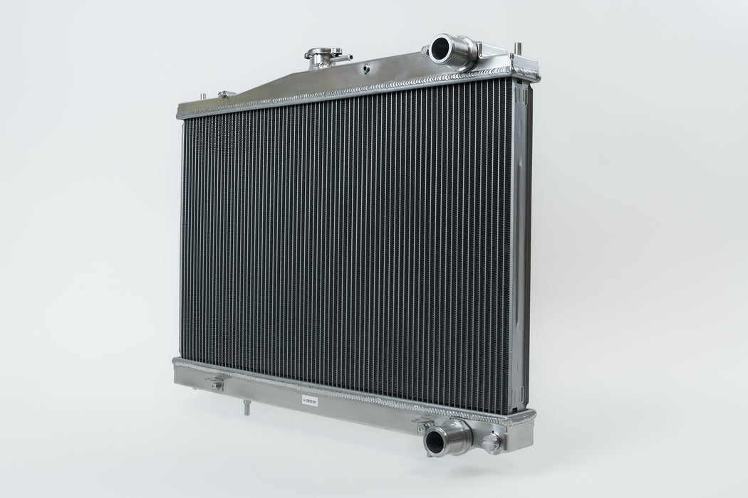 R33 Skyline GT-R/GTS Full Billet Aluminum High-Performance Radiator - Raw Billet