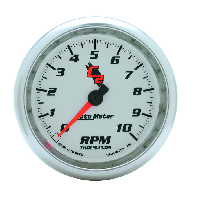 3-3/8 In. IN-DASH TACHOMETER 0-10000 RPM C2