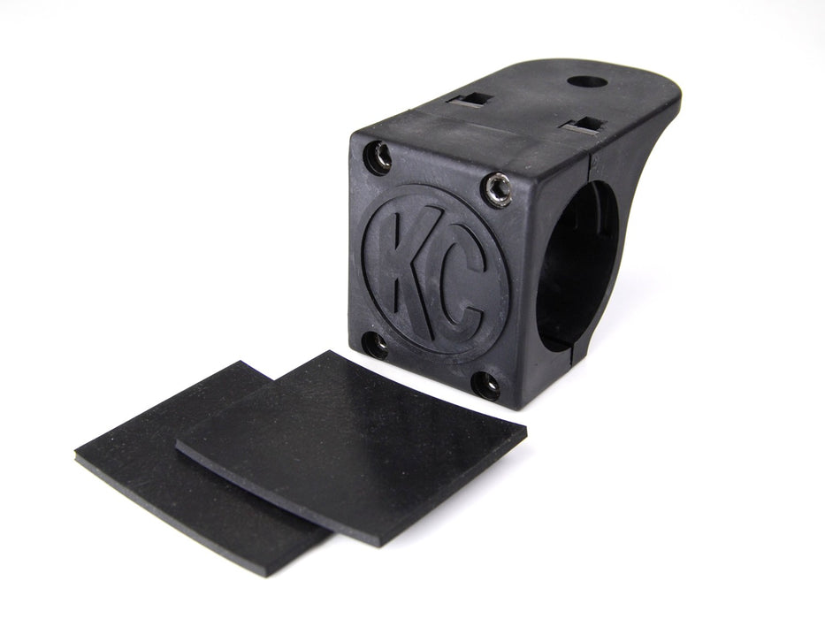 KC Hilites Bracket Set - Tube Clamp Light Mount - Rubber Adjustment Shims - 1.75 In - 2.0 In