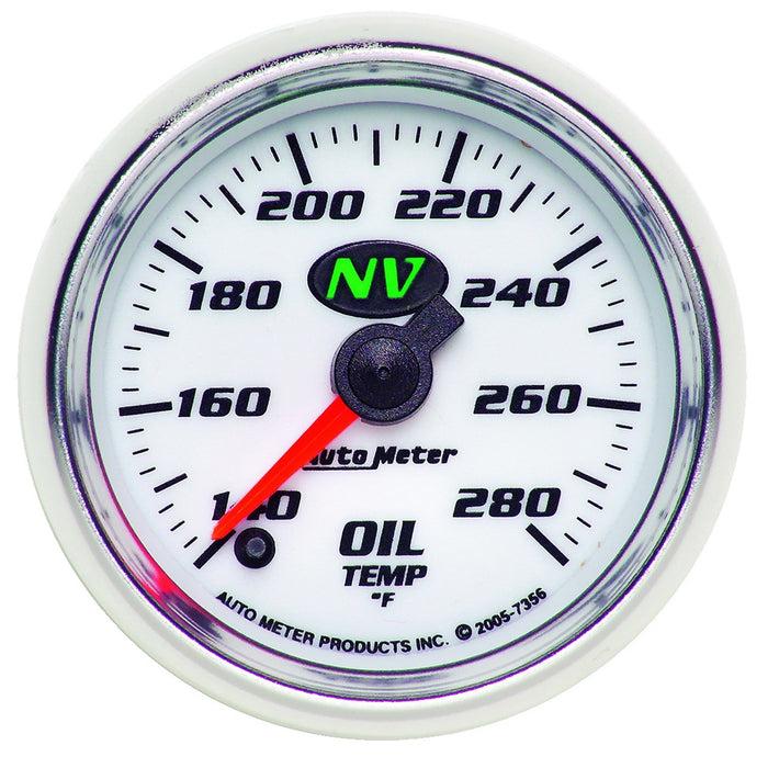 2-1/16 In. OIL TEMPERATURE 140-280 Fahrenheit NV