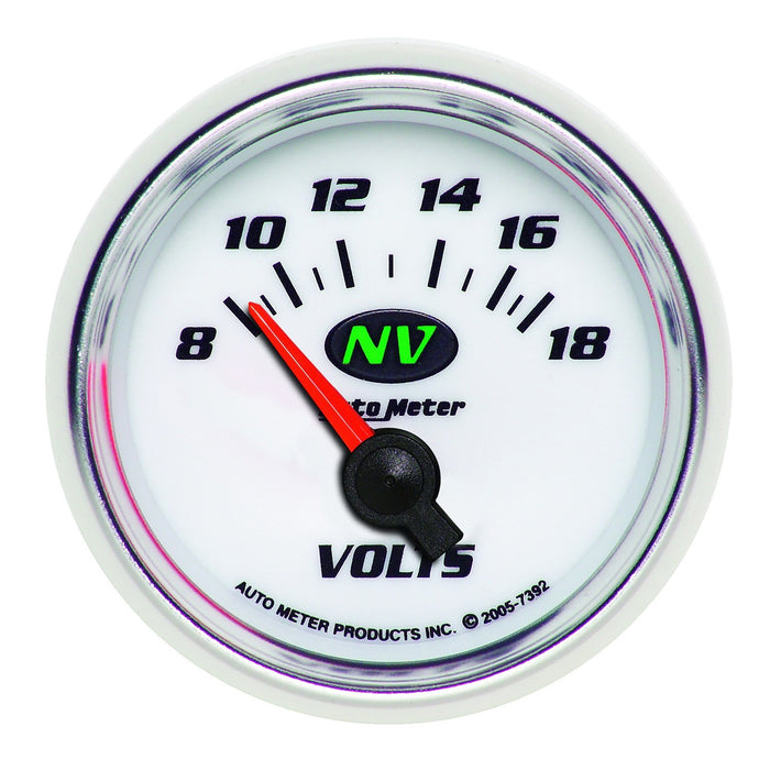 2-1/16 In. VOLTMETER 8-18V NV