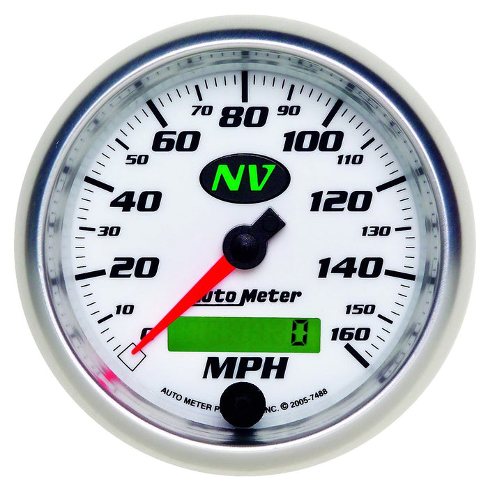 3-3/8 In. SPEEDOMETER 0-160 MPH NV