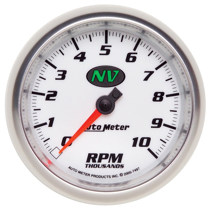 3-3/8 In. IN-DASH TACHOMETER 0-10000 RPM NV