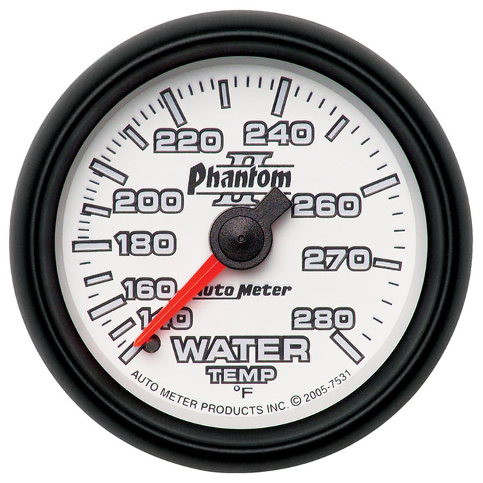 2-1/16 In. WATER TEMPERATURE 140-280 Fahrenheit PHANTOM II