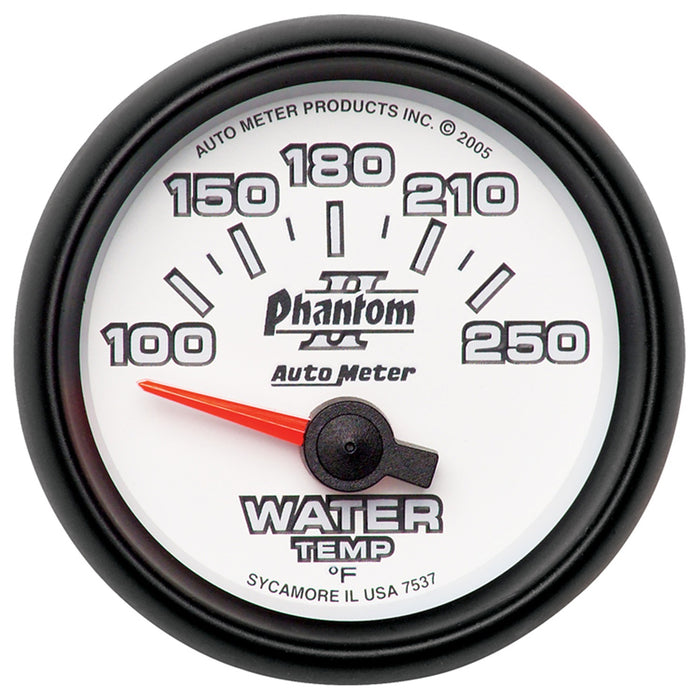 2-1/16 In. WATER TEMPERATURE 100-250 Fahrenheit PHANTOM II