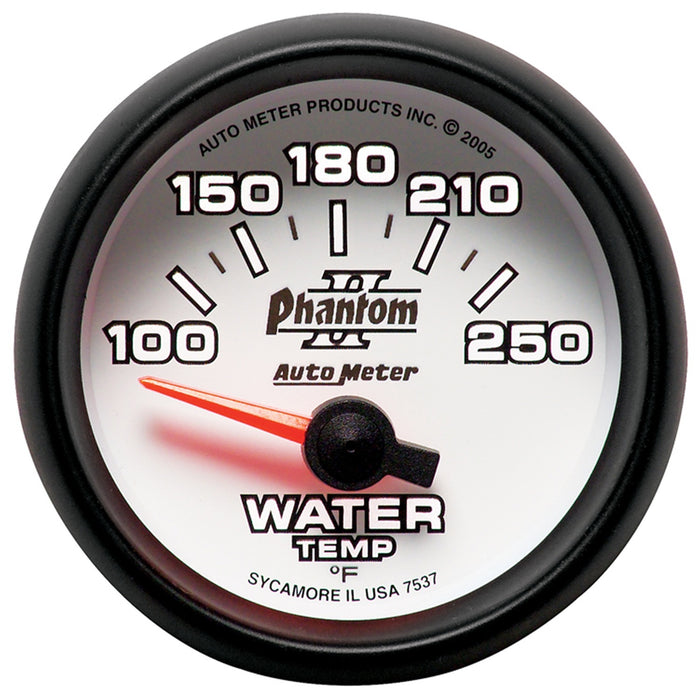 2-1/16 In. WATER TEMPERATURE 100-250 Fahrenheit PHANTOM II