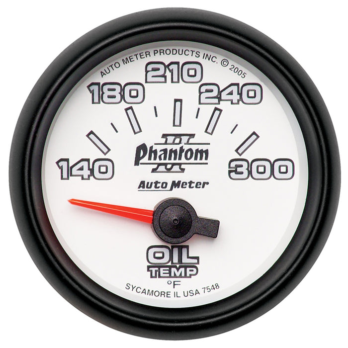 2-1/16 In. OIL TEMPERATURE 140-300 Fahrenheit PHANTOM II