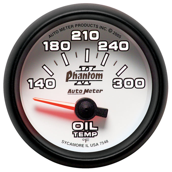 2-1/16 In. OIL TEMPERATURE 140-300 Fahrenheit PHANTOM II