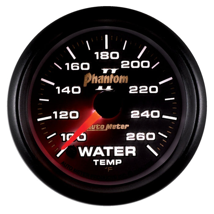 2-1/16 In. WATER TEMPERATURE 100-260 Fahrenheit PHANTOM II