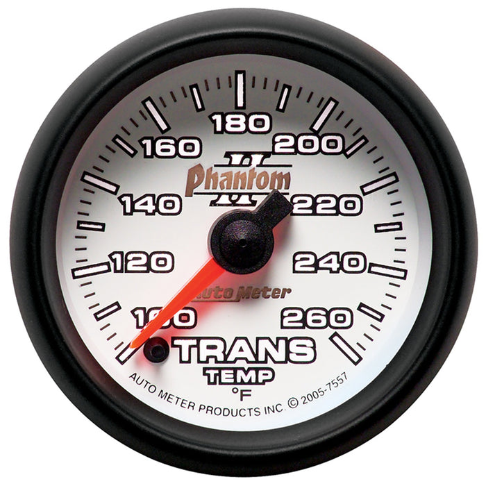 2-1/16 In. TRANSMISSION TEMPERATURE 100-260 Fahrenheit PHANTOM II