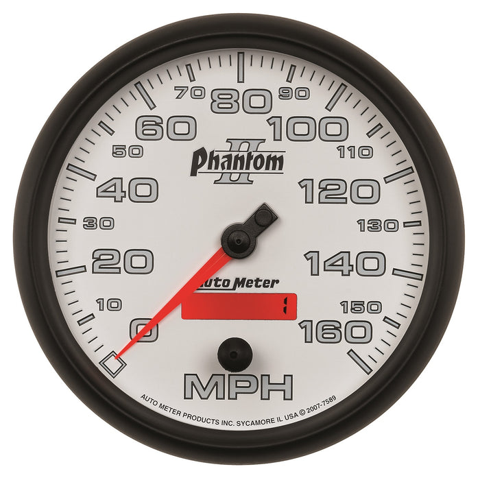 5 In. SPEEDOMETER 0-160 MPH PHANTOM II