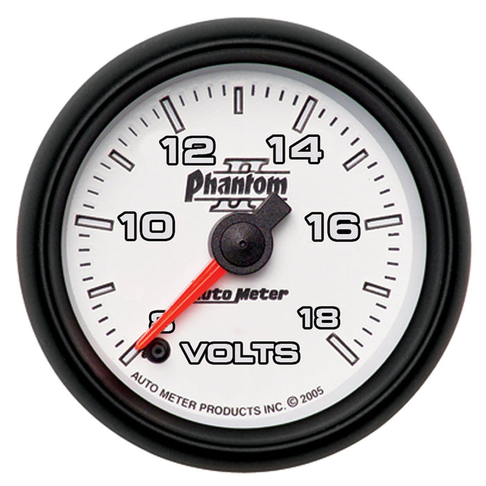 2-1/16 In. VOLTMETER 8-18V PHANTOM II