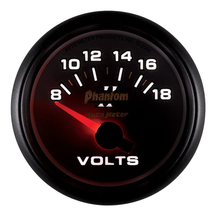 2-1/16 In. VOLTMETER 8-18V PHANTOM II