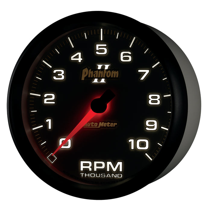 5 In. IN-DASH TACHOMETER 0-10000 RPM PHANTOM II