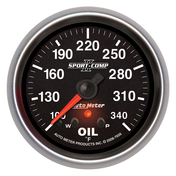 2-5/8 In. OIL TEMPERATURE 100-340 Fahrenheit SPORT-COMP II