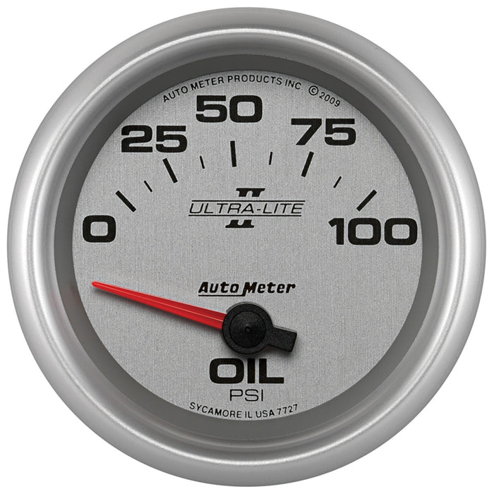 2-5/8 In. OIL PRESSURE 0-100 PSI ULTRA-LITE II