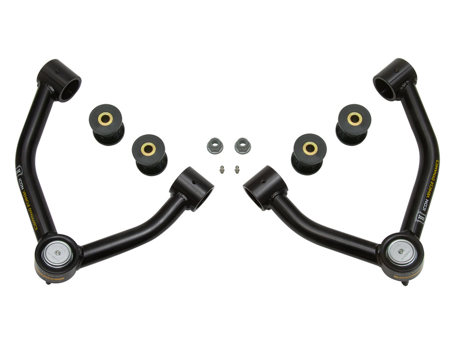 ICON 2015-2022 Chevrolet Colorado/GMC Canyon Tubular Upper Control Arm Kit W/Delta Joint