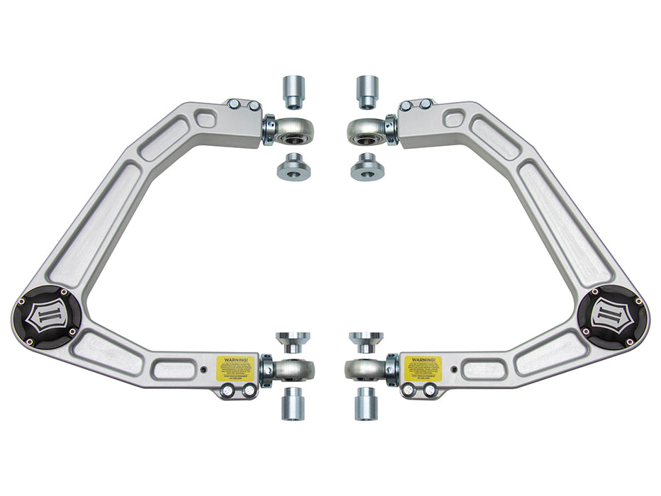 ICON 2019-2024 GM 1500 Pickup/2021-2023 GM SUV Billet Upper Control Arm W/ Delta Joint Kit