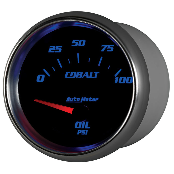 2-5/8 In. OIL PRESSURE 0-100 PSI COBALT