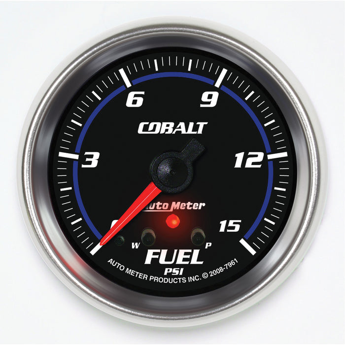 2-5/8 In. FUEL PRESSURE 0-15 PSI COBALT