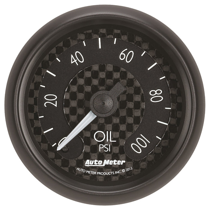 2-1/16 In. OIL PRESSURE 0-100 PSI GT