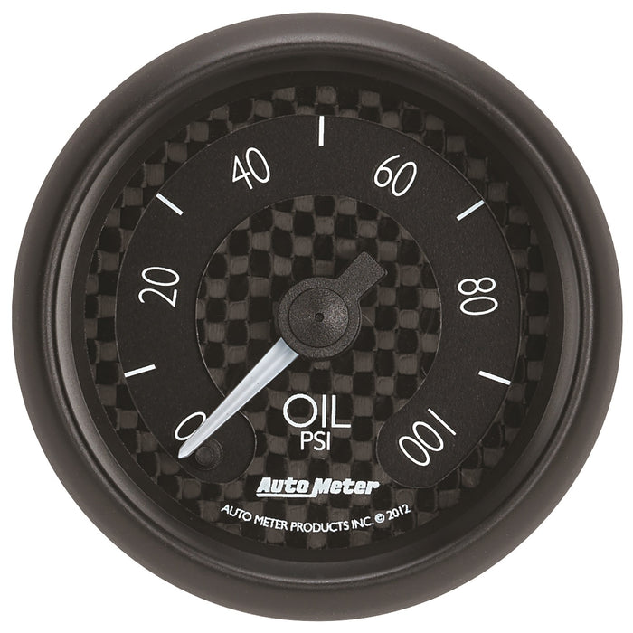 2-1/16 In. OIL PRESSURE 0-100 PSI GT