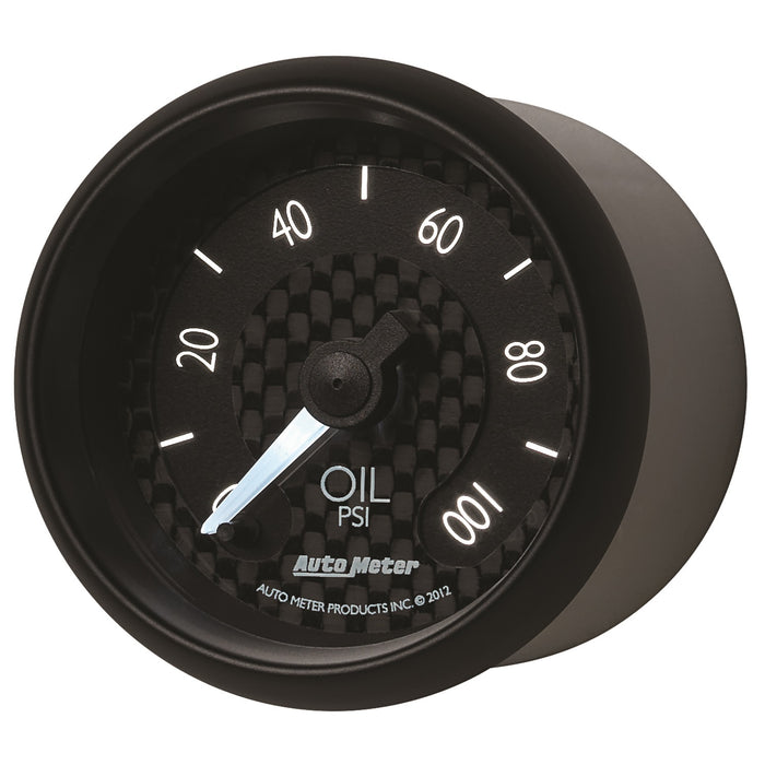 2-1/16 In. OIL PRESSURE 0-100 PSI GT