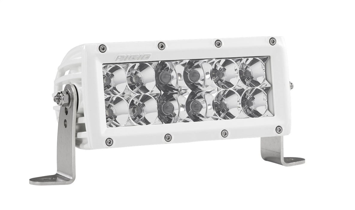 RIGID E-Series PRO LED Light Spot/Flood Combo 6 Inch White Housing